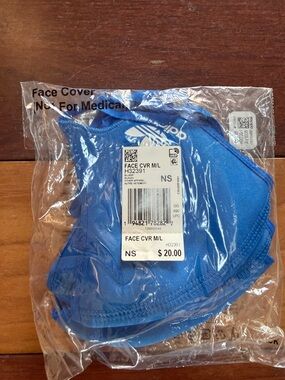 adidas Blue Reusable Face Cover